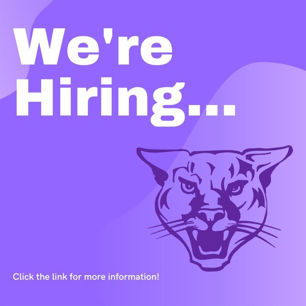  We're Hiring